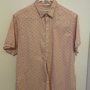 Denim & Flower - Pink Button Down (Mens Medium)
